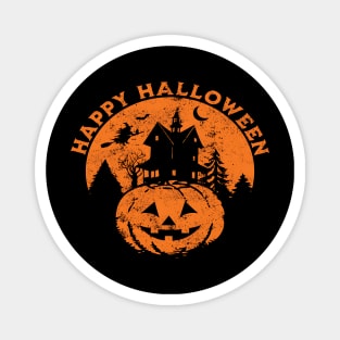 Vintage Halloween - Happy Halloween Magnet